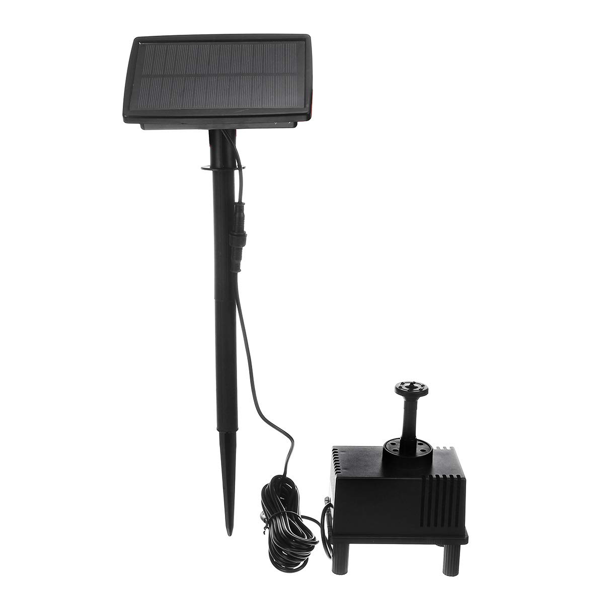 1.5W Solar Powered Water Pump for Ponds, Fish Tanks & Garden Fountains - Submersible DC Solar Water Pump for Outdoor Use in Home Gardens, Backyard Ponds & Small Water Features