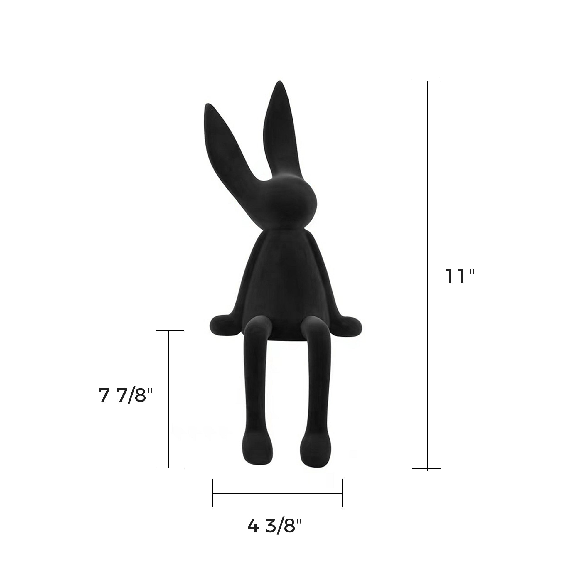 Premium HD 06 Rabbit Ornaments - Handcrafted Home Decor for Easter, Christmas & Year-Round Display - Perfect for Mantel, Table Centerpiece, and Gift Giving