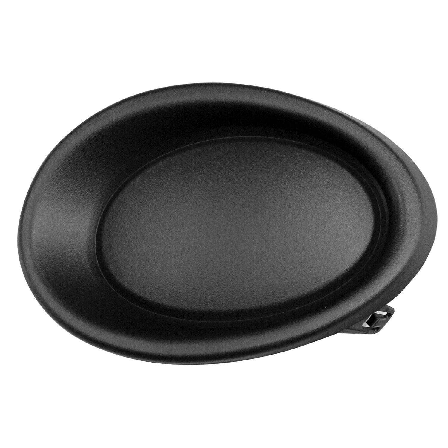 **Replacement Left Front Driver Side Fog Light Cover for 2017-2019 Nissan Rogue Sport - Black Textured (Part # NI1038155 622576MA5A) - Perfect for Repair & Custom Upgrades**