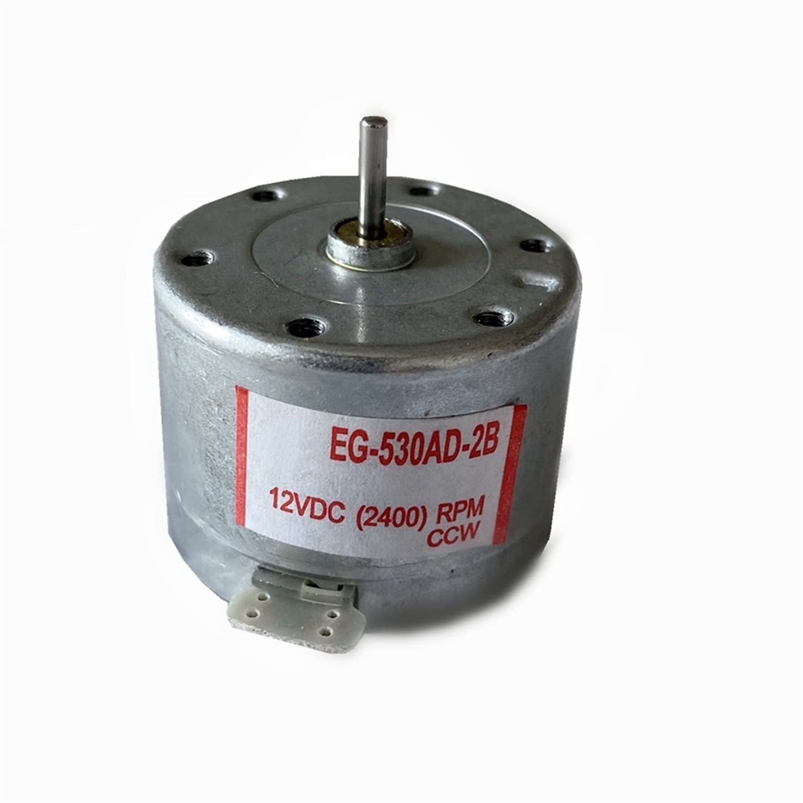 DIY Small DC Motor 6V 9V 12V - EG-530AD Model with CCW/CW Rotation - Replacement Parts for Recorders, Toys & Science Projects - High Torque Geared Motor (12V, CCW B) - Perfect for STEM Education, Electronics Repair & DIY Hobby Projects
