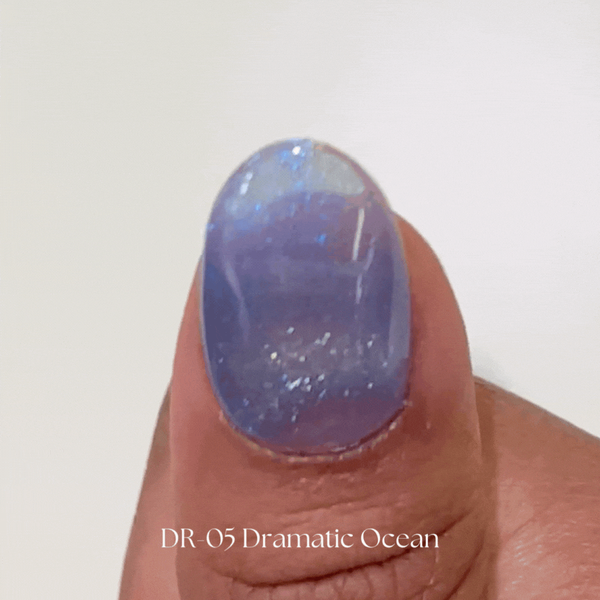 Kokoist Dramatic Magnet DR 05 Dramatic Ocean - Premium Nail Art Gel Polish for Salon & Home Manicures - Perfect for Special Occasions & Nail Designs