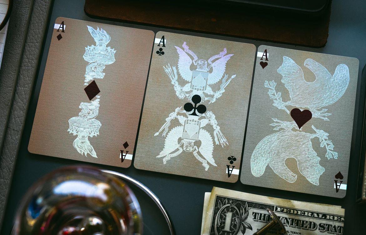 Holographic Legal Tender Version II Playing Cards - Premium Collectible Deck by Kings Wild Projects | Perfect for Magic Tricks, Cardistry & Poker Games