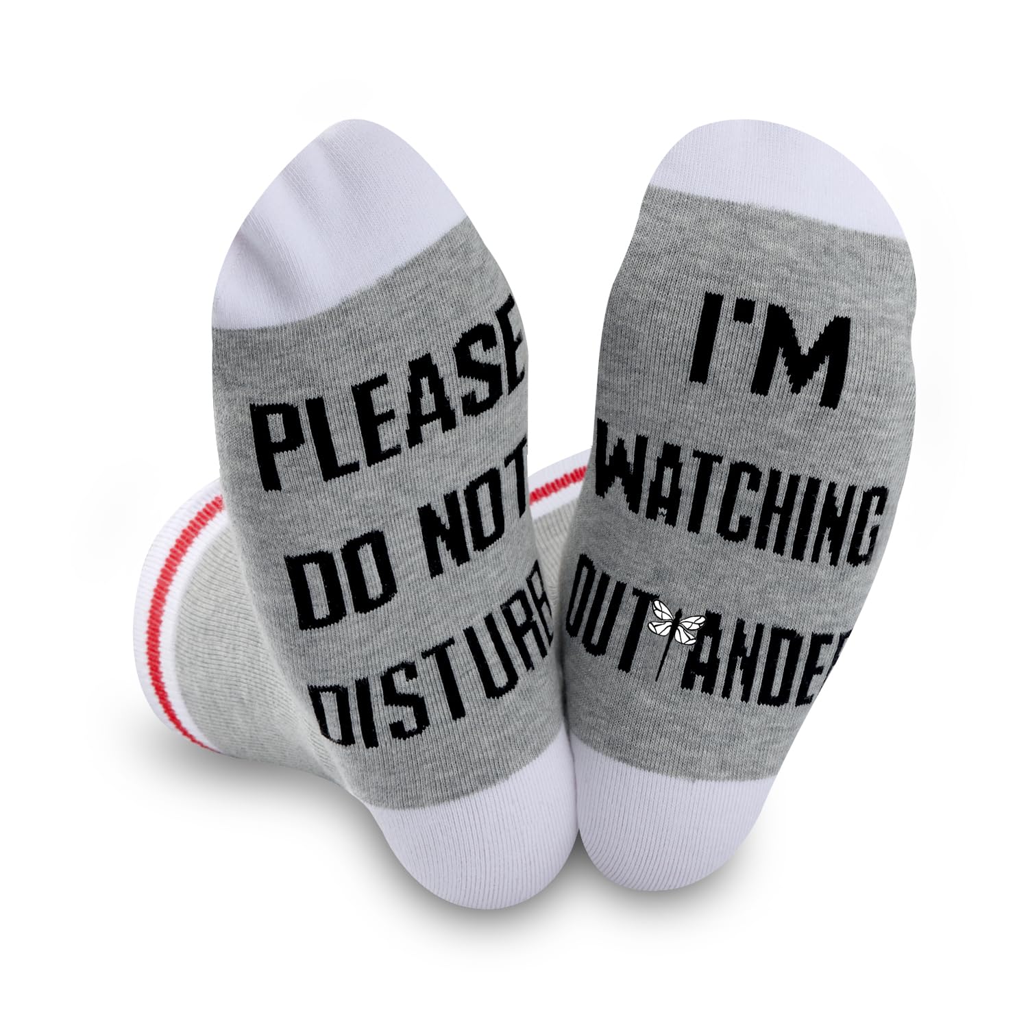 GJTIM 2 Pairs TV Show Inspired Novelty Socks - Perfect Gift for TV Lovers - Great for Cosplay, Themed Parties & Everyday Wear