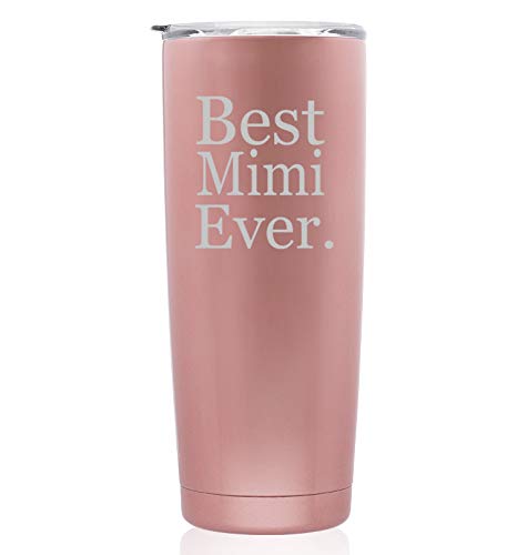 Rose Gold Double Wall Vacuum Insulated Stainless Steel Tumbler - 20oz Skinny Travel Mug with Leak-Proof Lid | Perfect for Coffee, Tea & Cold Drinks | Ideal for Commuting, Office & Outdoor Activities