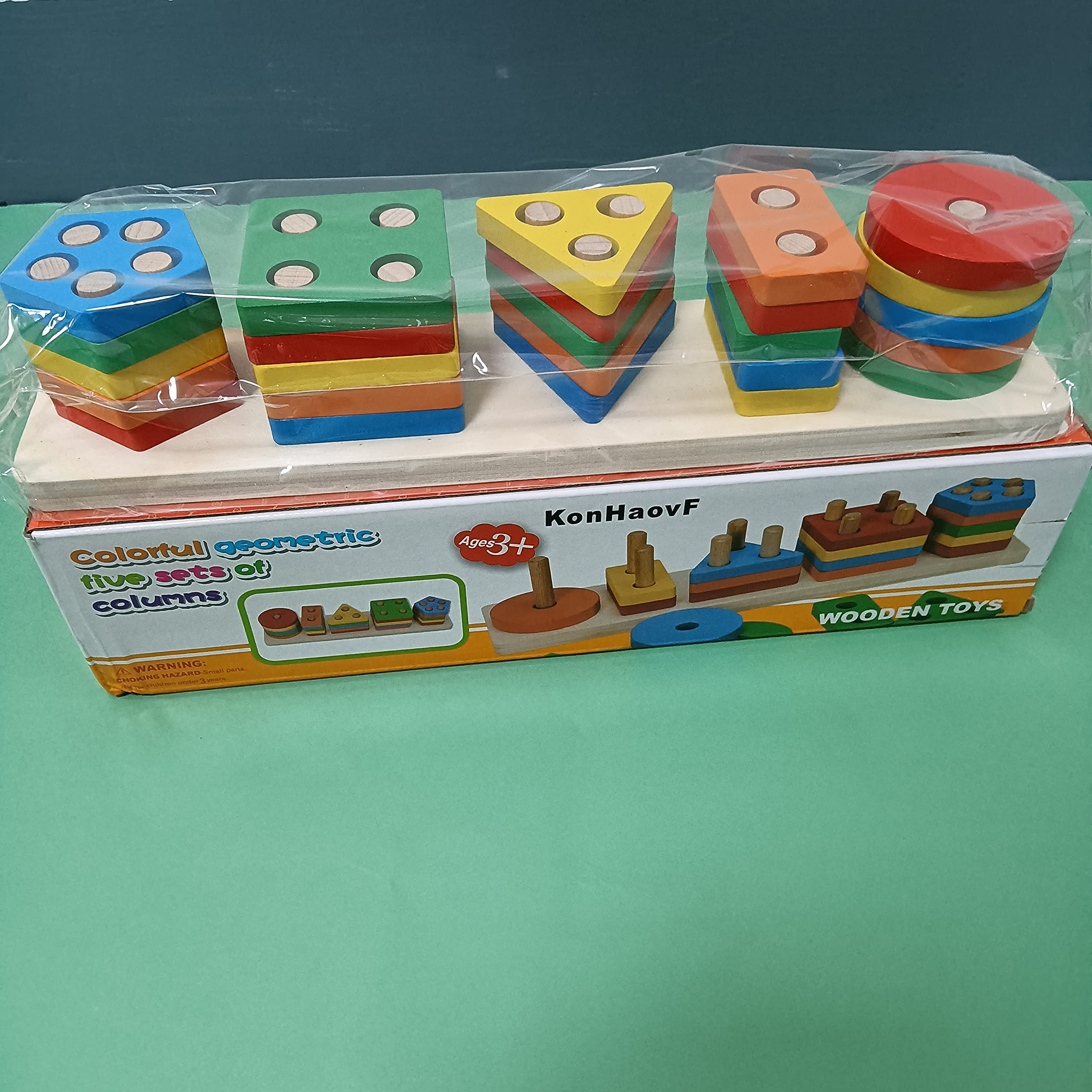 KeDun KonHaovF Toddler Developmental Toys - Educational Learning Toys for Babies & Kids - Perfect for Early Childhood Development, Sensory Play & Motor Skills
