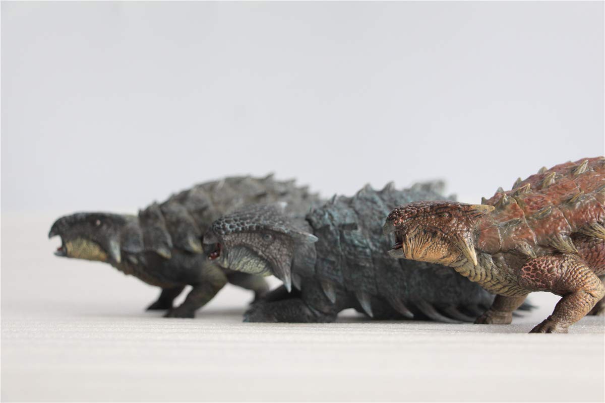1/35 Scale Ankylosaurus Dinosaur Model - Realistic PVC Ankylosauridae Collector Toy for Adults | Blue Dinosaur Figure for Home Decor, Office Display & Dinosaur Enthusiast Gift