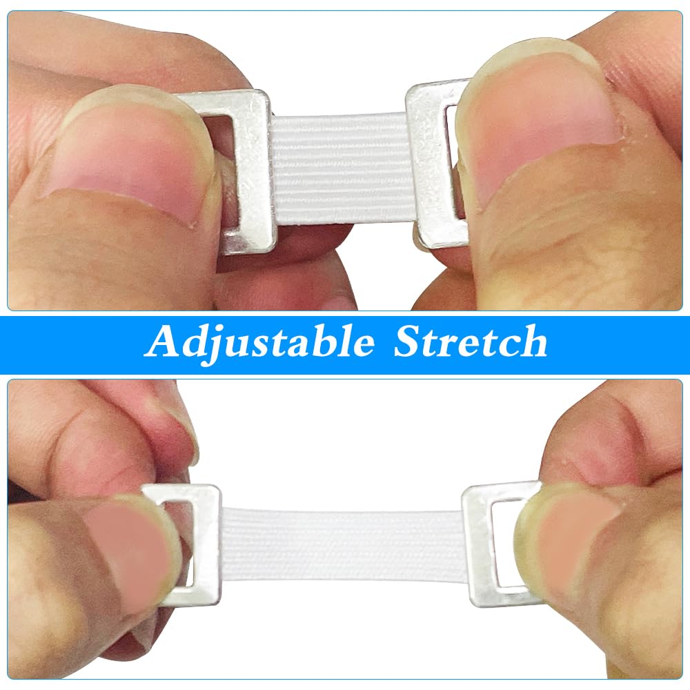 100 Pcs Elastic Bandage Clips - Replacement Fasteners for Gauze & Wraps - Secure Medical Bandages, First Aid Supplies & Sports Support - Ideal for Hospitals, Clinics & Home First Aid Kits