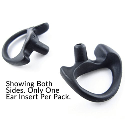 Customizable Open Ear Insert Headphones - Black | Wireless Bluetooth Earbuds for Running, Cycling & Workouts
