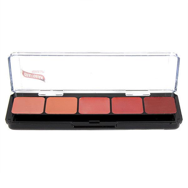 Graftobian HD Cream Blush Palette (30269) - Professional Makeup for Cheeks, Natural & Long-Lasting - Perfect for Photoshoots, Weddings & Everyday Wear