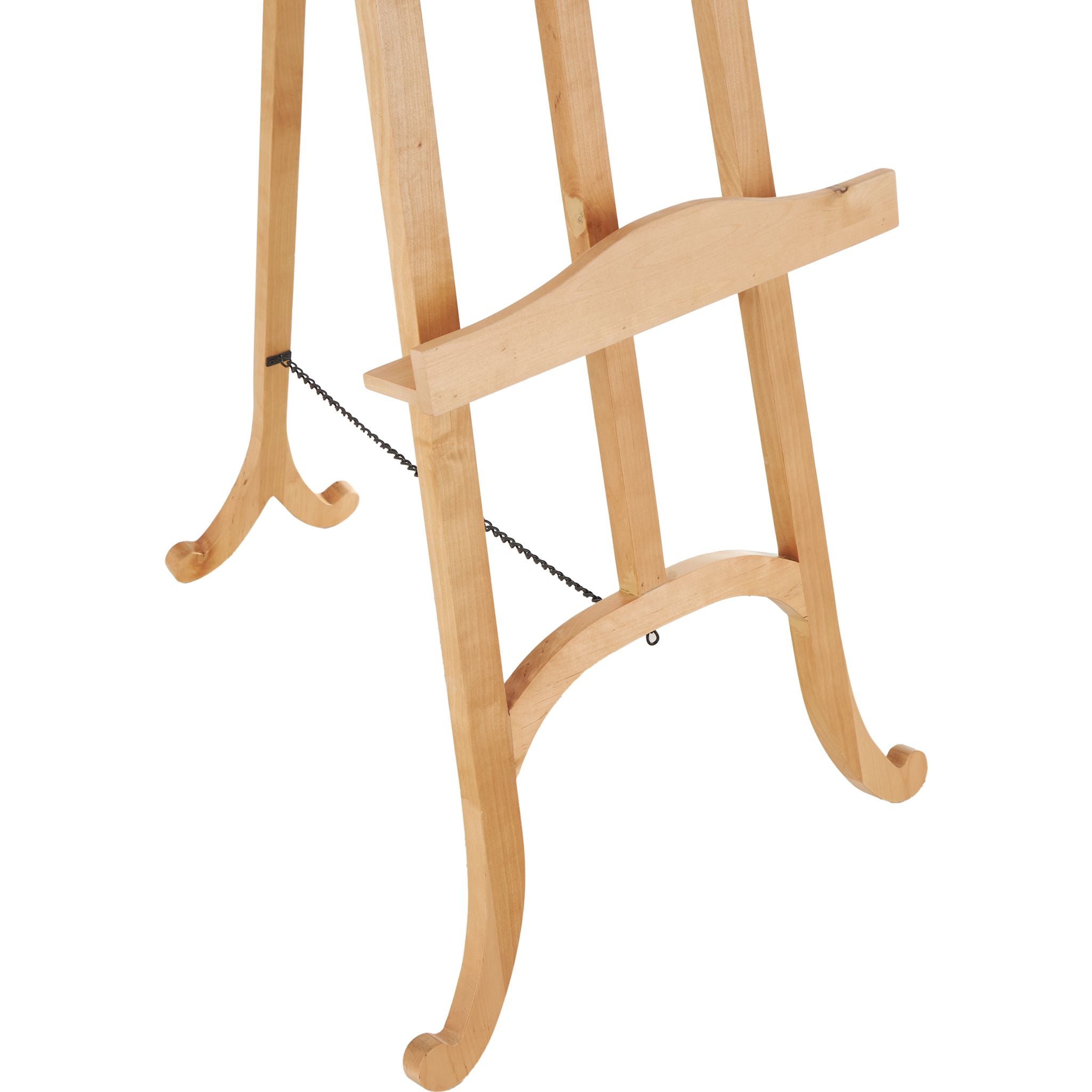 Arlo Floor Easel - Light Brown Wooden Artist Easel for Painting | Perfect for Home Studio, Classroom & Outdoor Sketching