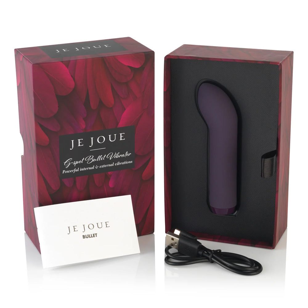 Je Joue G-Spot Bullet Vibrator - Powerful Rechargeable Waterproof Personal Massager for Women - Perfect for Couples Play & Solo Pleasure
