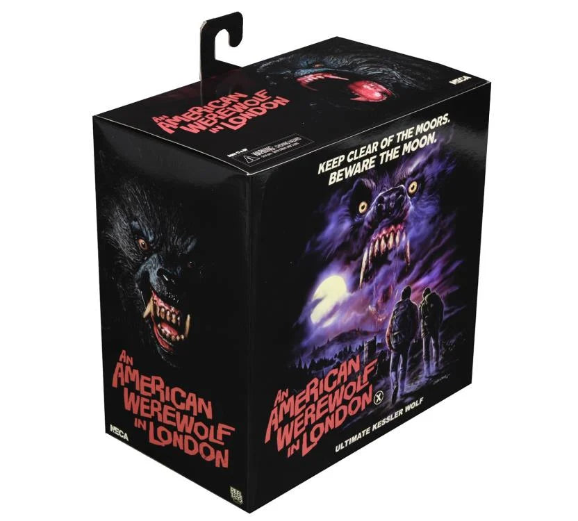 Ultimate Kessler Werewolf Action Figure - American Werewolf in London Collectible for Horror Fans & Movie Enthusiasts | Perfect for Display, Cosplay & Halloween Decor