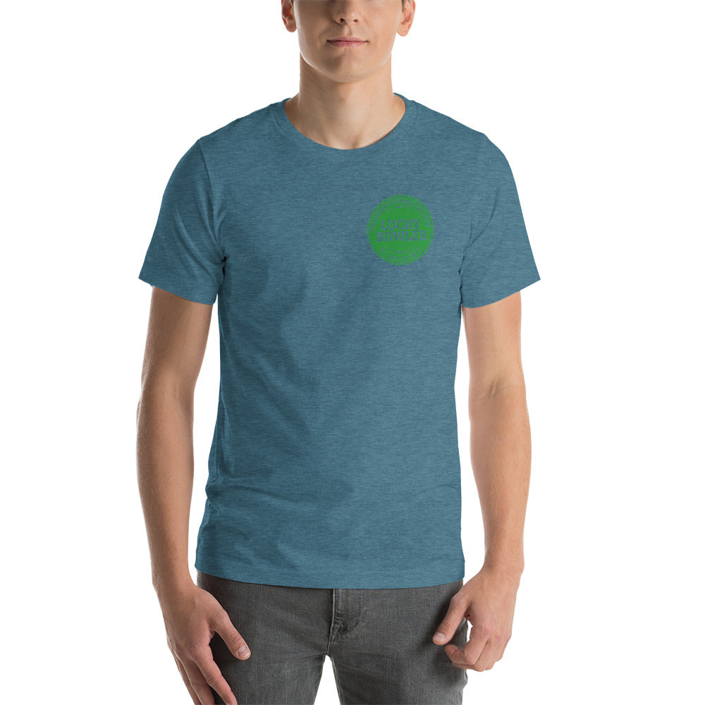 2020 Vintage Lucky Bowler T-Shirt for Men - Soft Cotton Graphic Tee with Retro Design - Perfect for Casual Wear, Bowling Nights & Street Fashion