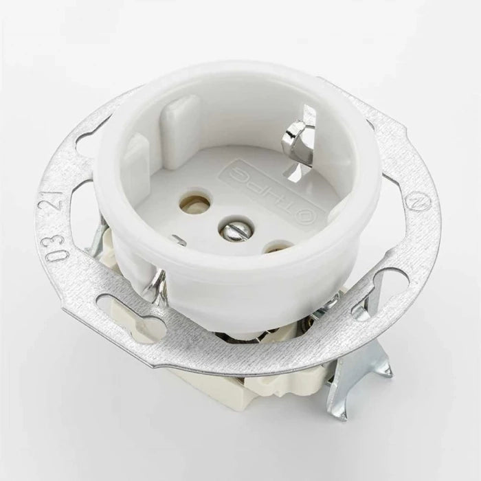 Eluttag Simple Porcelain Dinnerware Set - Elegant White Ceramic Plates & Bowls for Home Dining, Restaurants & Special Occasions
