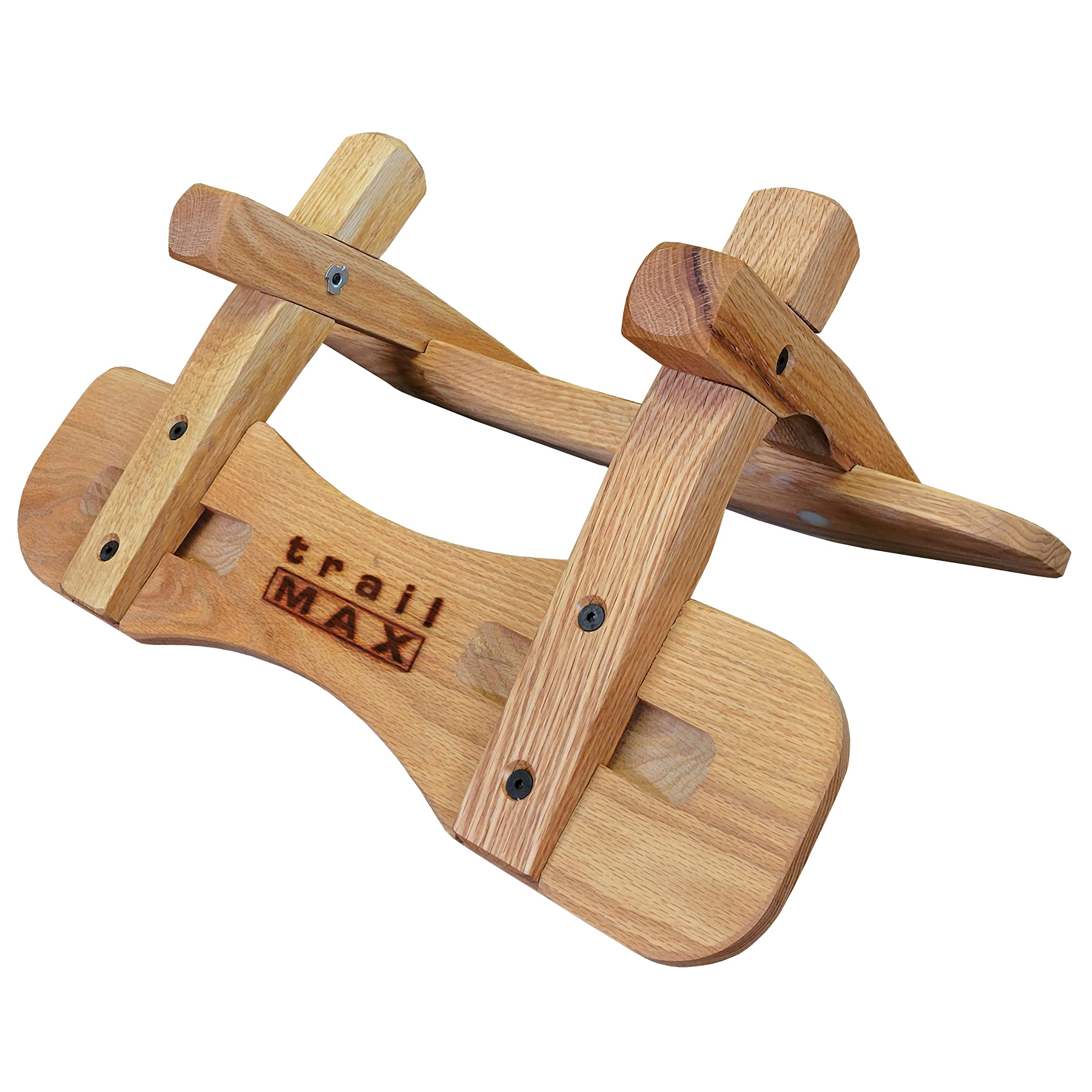 **TrailMax Solid Oak Sawbuck Pack Saddle Tree (Tehama Style) – Heavy Duty Oak Pack Saddle for Horses & Mules – Durable Wooden Sawbuck for Backpacking, Hunting & Outdoor Adventures**