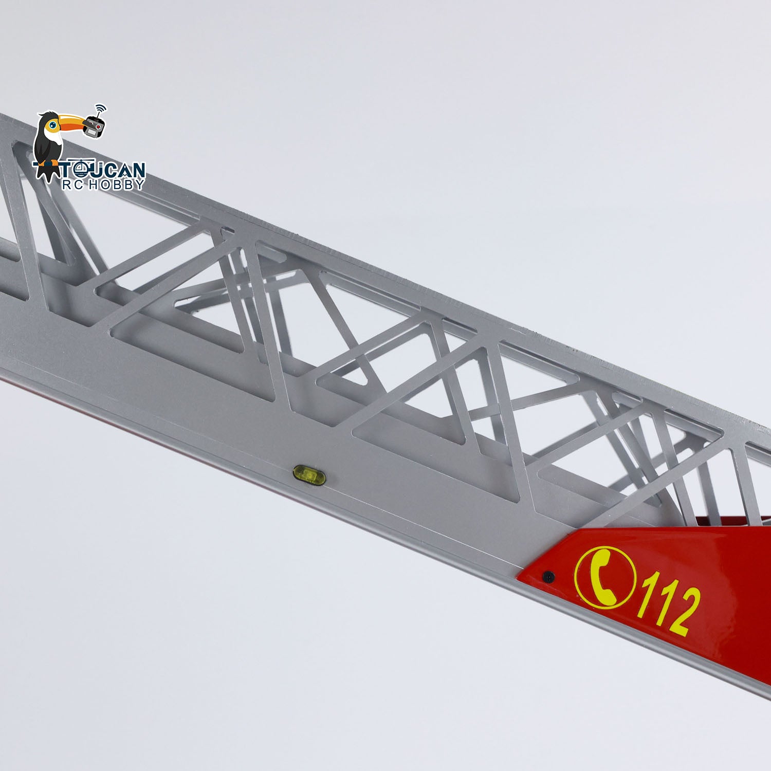 1/14 Scale 770S FMX 4X2 Metal Chassis Electric Lift Ladder RC Fire Truck - Remote Control Simulation Vehicle Model with 2-Speed, Lights & Sound - Perfect for Collectors, RC Hobbyists and Fire Truck Enthusiasts
