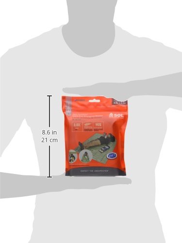 S.O.L. Heavy Duty Emergency Survival Blanket - 90% Heat Reflective for Outdoor Camping, Hiking & First Aid Kits - Perfect for Wilderness Survival & Emergency Preparedness