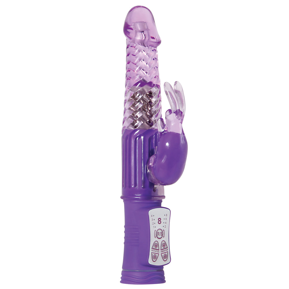 Eve's First Rechargeable Rabbit Vibrator with Rotating Beads - Dual Stimulation for Women - Waterproof & Powerful Adult Toy for Couples Play & Solo Pleasure