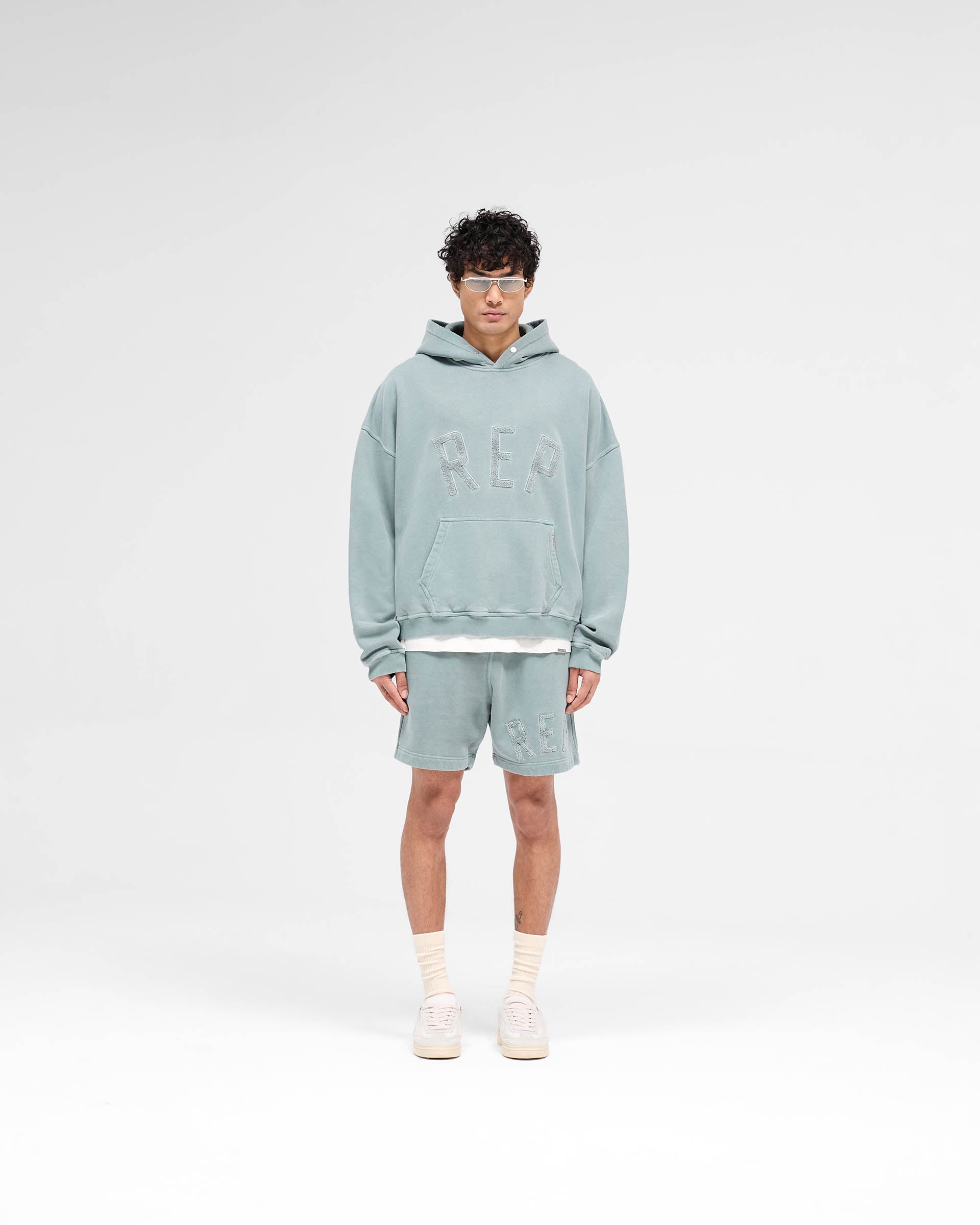 Forest Green Applique Hoodie for Women - Cozy Pullover Sweatshirt with Unique Design - Perfect for Casual Wear, Outdoors, and Loungewear