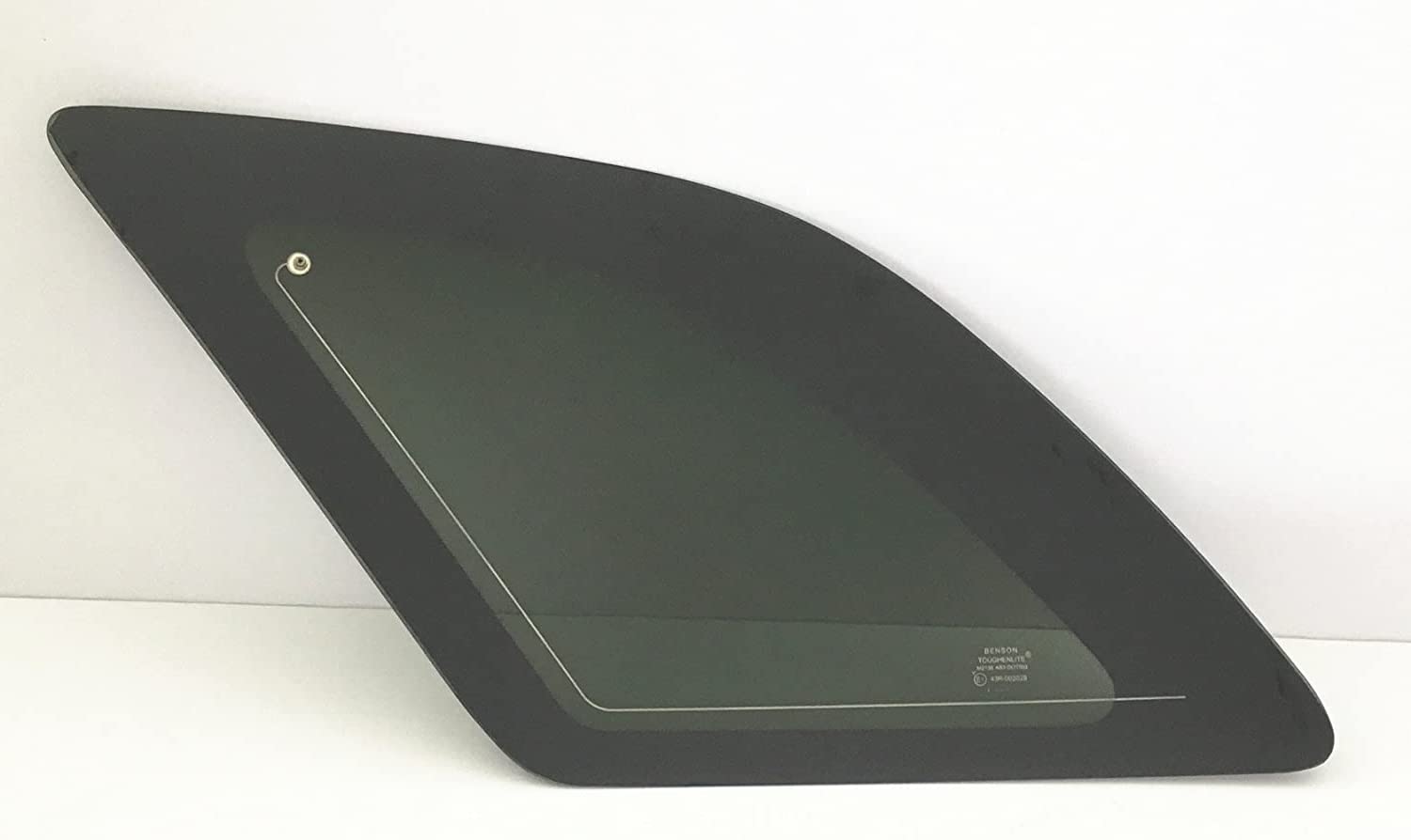 Passenger Side Right Quarter Window Glass Replacement for 2007-2009 Chevrolet Equinox & Pontiac Torrent - Perfect for Auto Glass Repair and Vehicle Maintenance