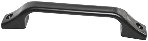 RV Designer E223 Black Plastic Grab Handle - 8 3/4 Inch Entry Door Hardware for RVs, Trailers & Campers - Secure Grip for Easy Access (Pack of 1)