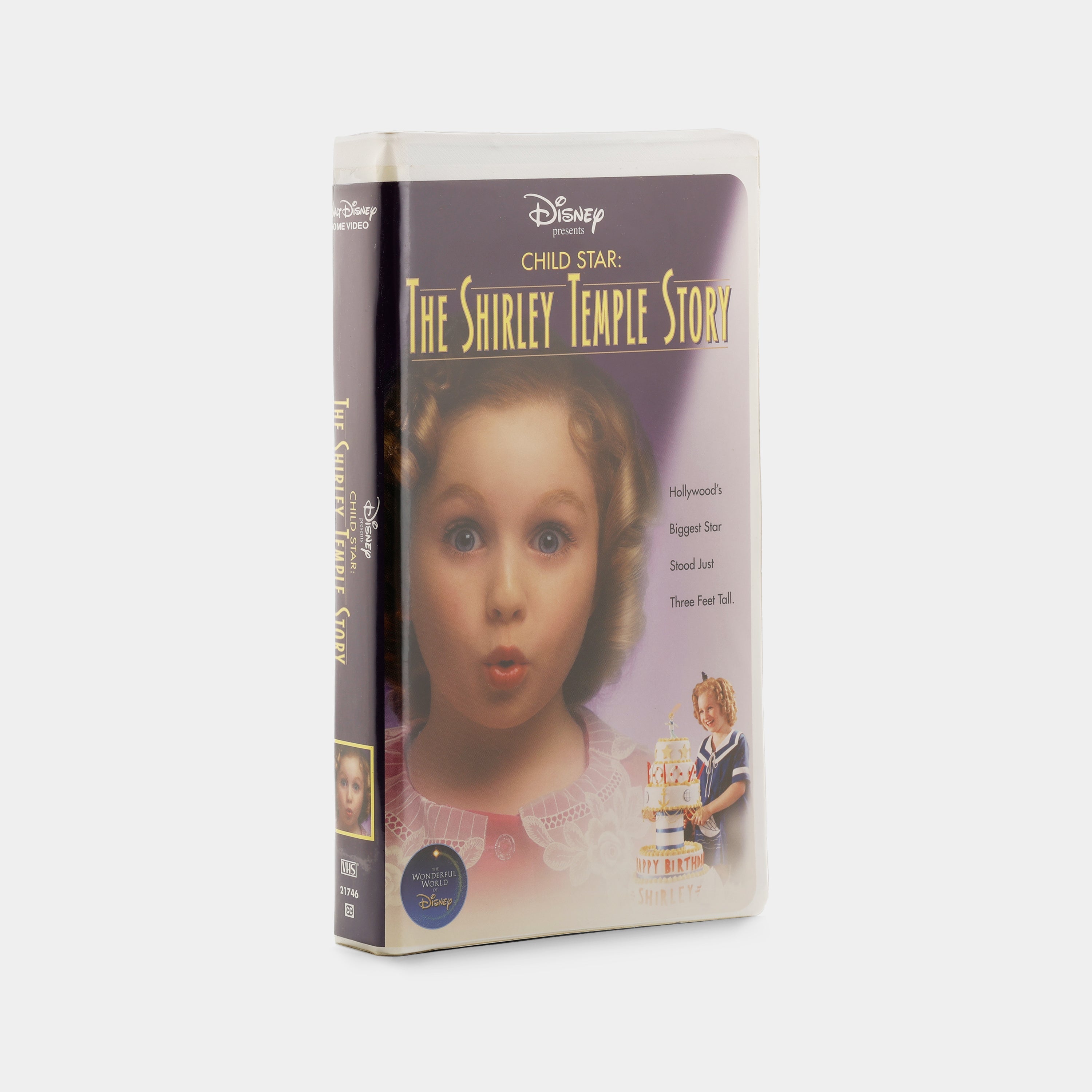 Shirley Temple Story VHS Tape - Classic Child Star Movie - Perfect for Family Movie Nights & Nostalgic Collectors
