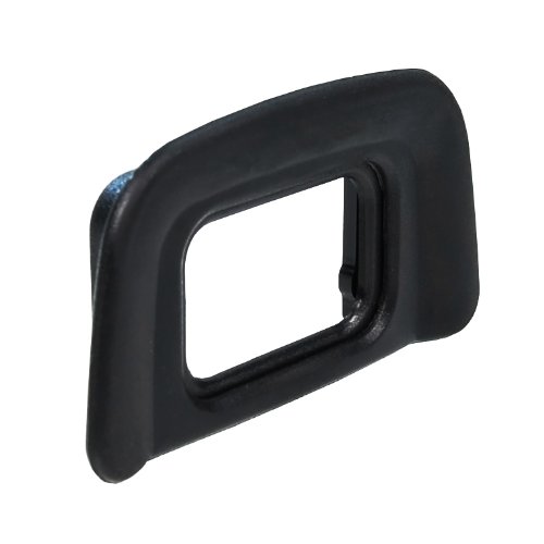 Foto&Tech 3-Piece Replacement Rubber DK-20 Eyecup for Nikon D5500, D5300, D3400, D3300, F65, F75, D40, D50, D60, D70s, D5100, D3200, D3100, D3000 DSLR Cameras - Perfect for Photography Enthusiasts & Professional Shoots (3-Pack)