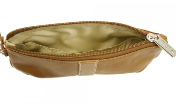 Genuine Leather Large Women's Wristlet Wallet - Stylish Crossbody Clutch for Everyday Use, Shopping & Travel