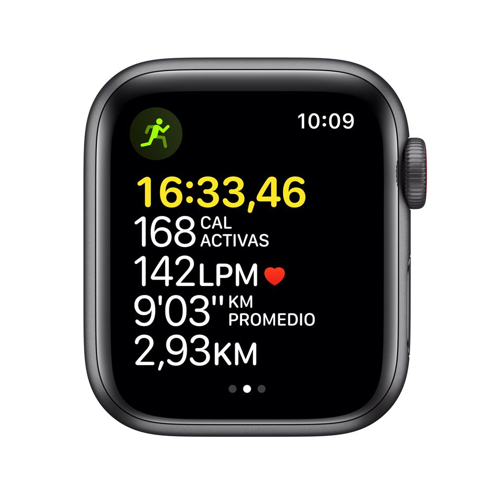 Apple Watch SE (GPS + Cellular) 40mm Space Gray Aluminum Case with Midnight Sport Band - Perfect for Fitness Tracking, Calls & Notifications on the Go