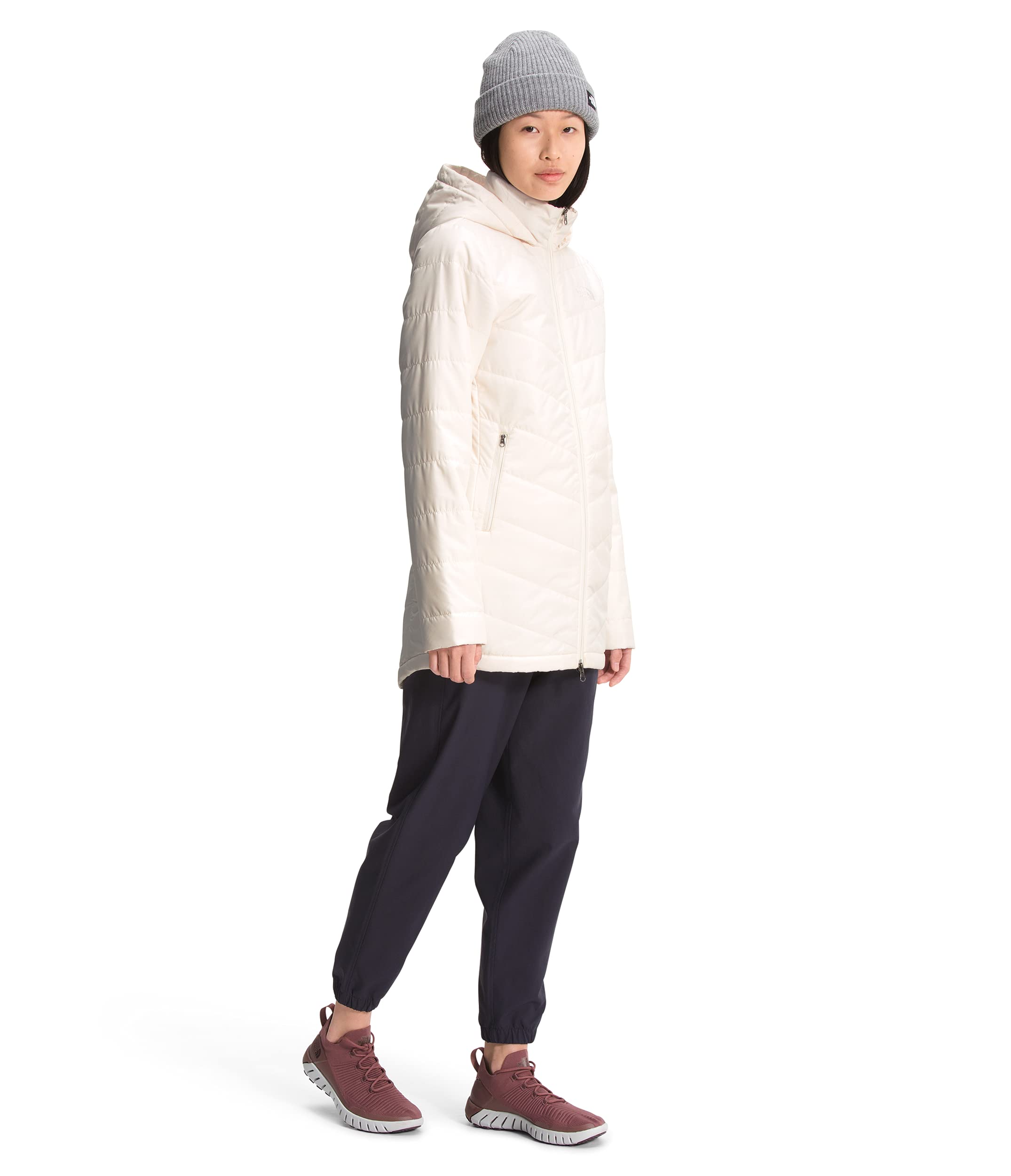 The North Face Tamburello Parka for Women - Waterproof Winter Jacket with Hood - Warm Insulated Coat for Cold Weather, Hiking & Outdoor Activities