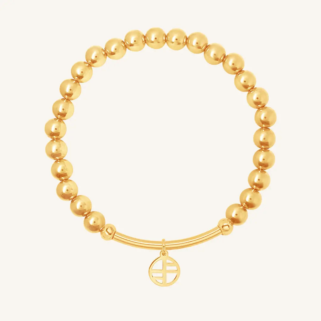 4mm & 6mm Beaded Charm Bracelets for Women - Adjustable Fashion Jewelry for Daily Wear, Gifts & Special Occasions