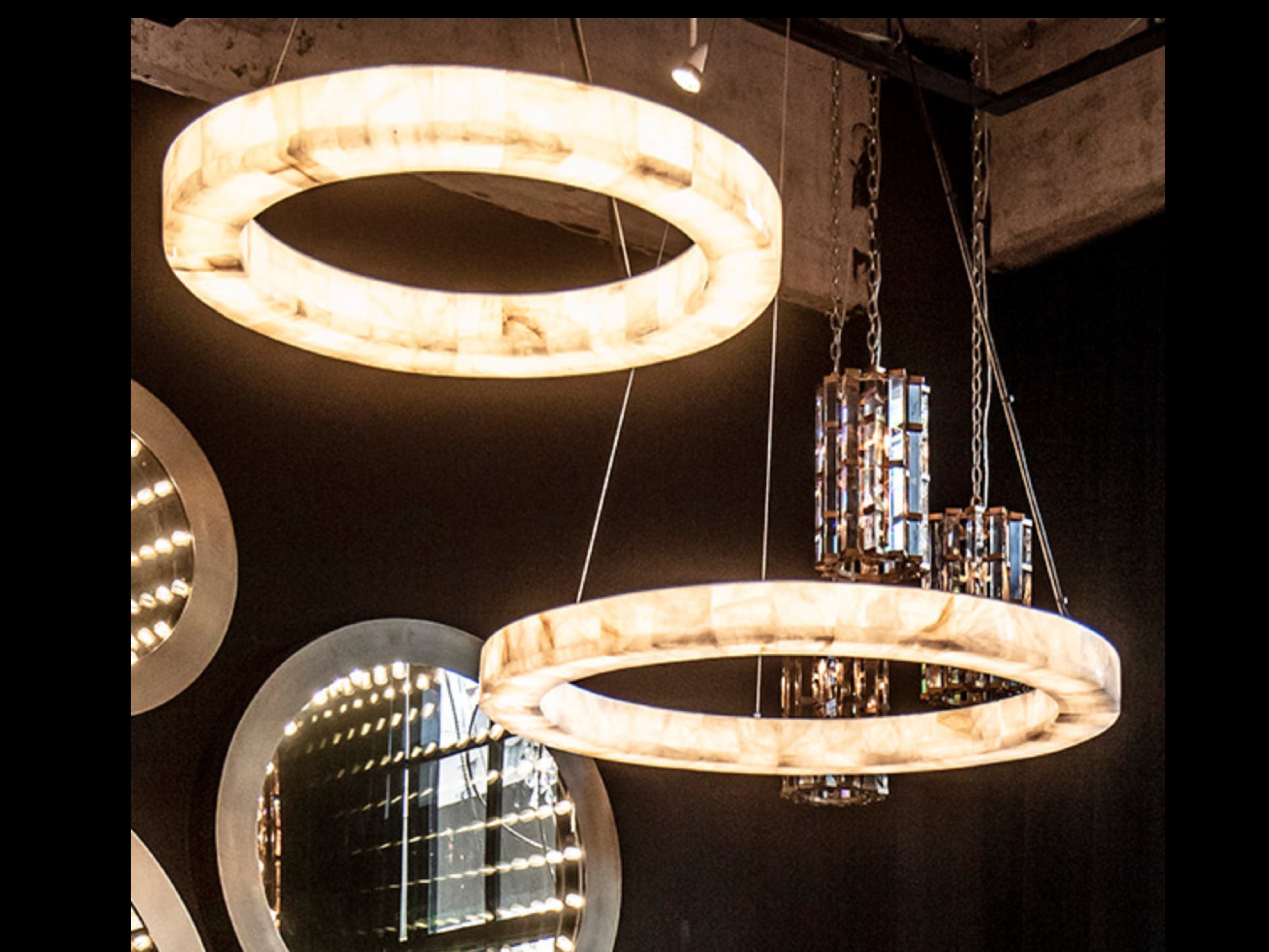 Crystal Frozen Pendant Chandelier - Modern Glass Ceiling Light Fixture for Dining Room, Kitchen Island & Bedroom Decor