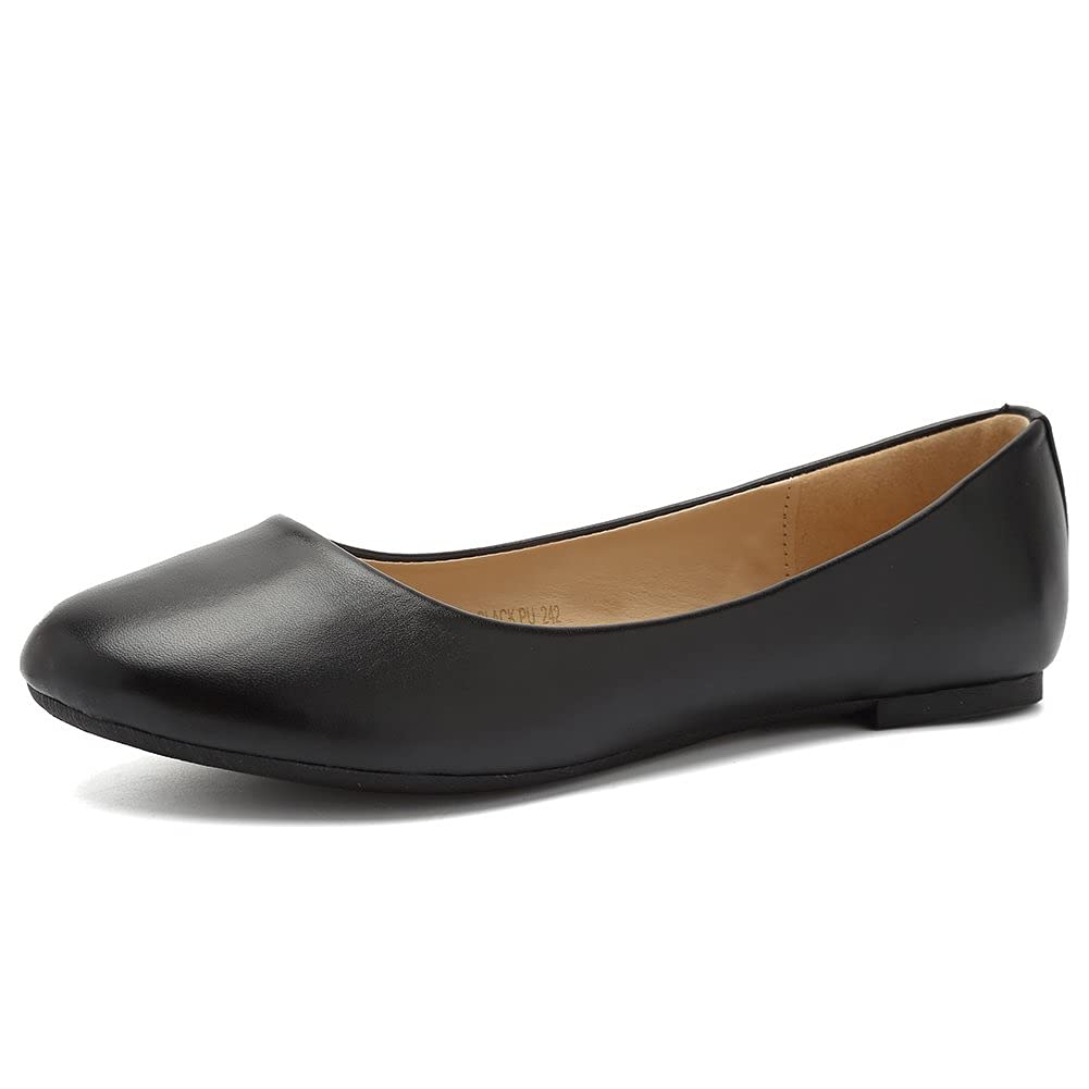 CIOR Women's Ballet Flats - Classic Slip-On Comfortable Walking Shoes for Casual Wear, Work & Travel | Lightweight Breathable Flat Shoes for Women