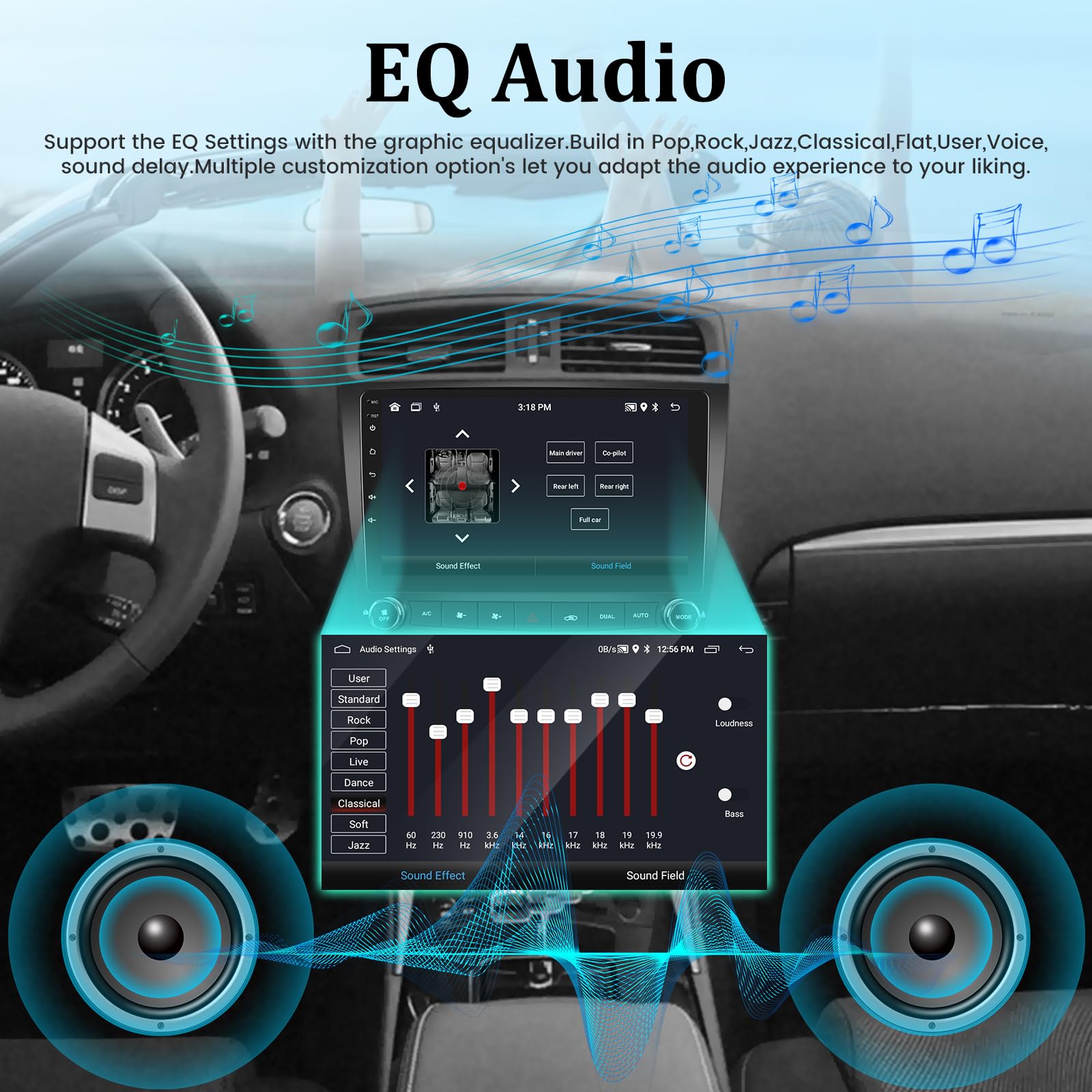 10.1 Inch Android 13 Car Stereo with Wireless CarPlay & Android Auto - Compatible with Lexus IS250 IS300 IS350 IS220 2006-2012 Models - WiFi, GPS, Mirror Link, AHD Backup Camera & Canbus - Perfect for Hands-Free Navigation & Entertainment While Driving