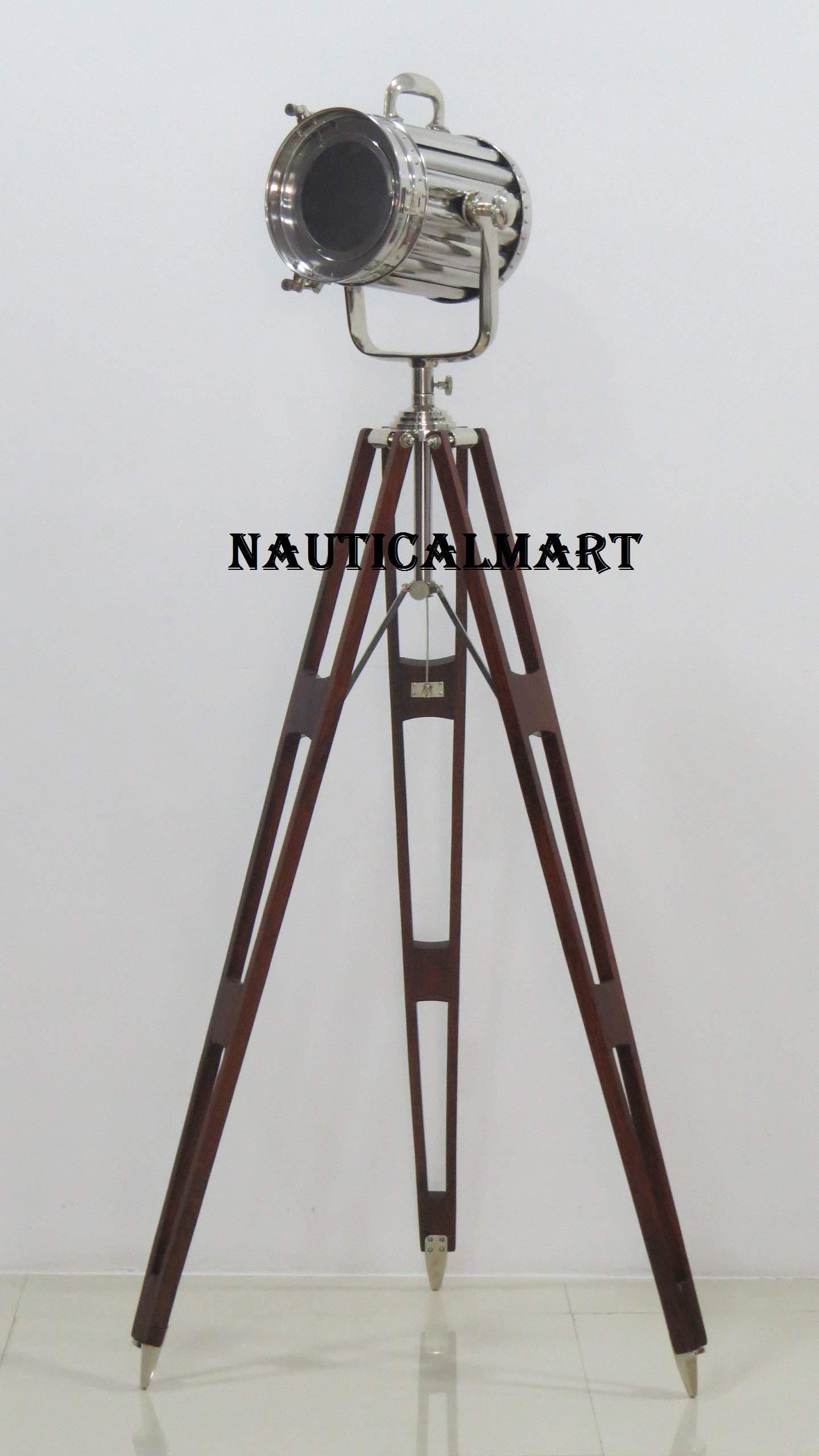 Modern Designer Corner Floor Lamp with Bright Spot Light & Tripod Stand - Perfect for Living Room, Bedroom, or Office Lighting Decor