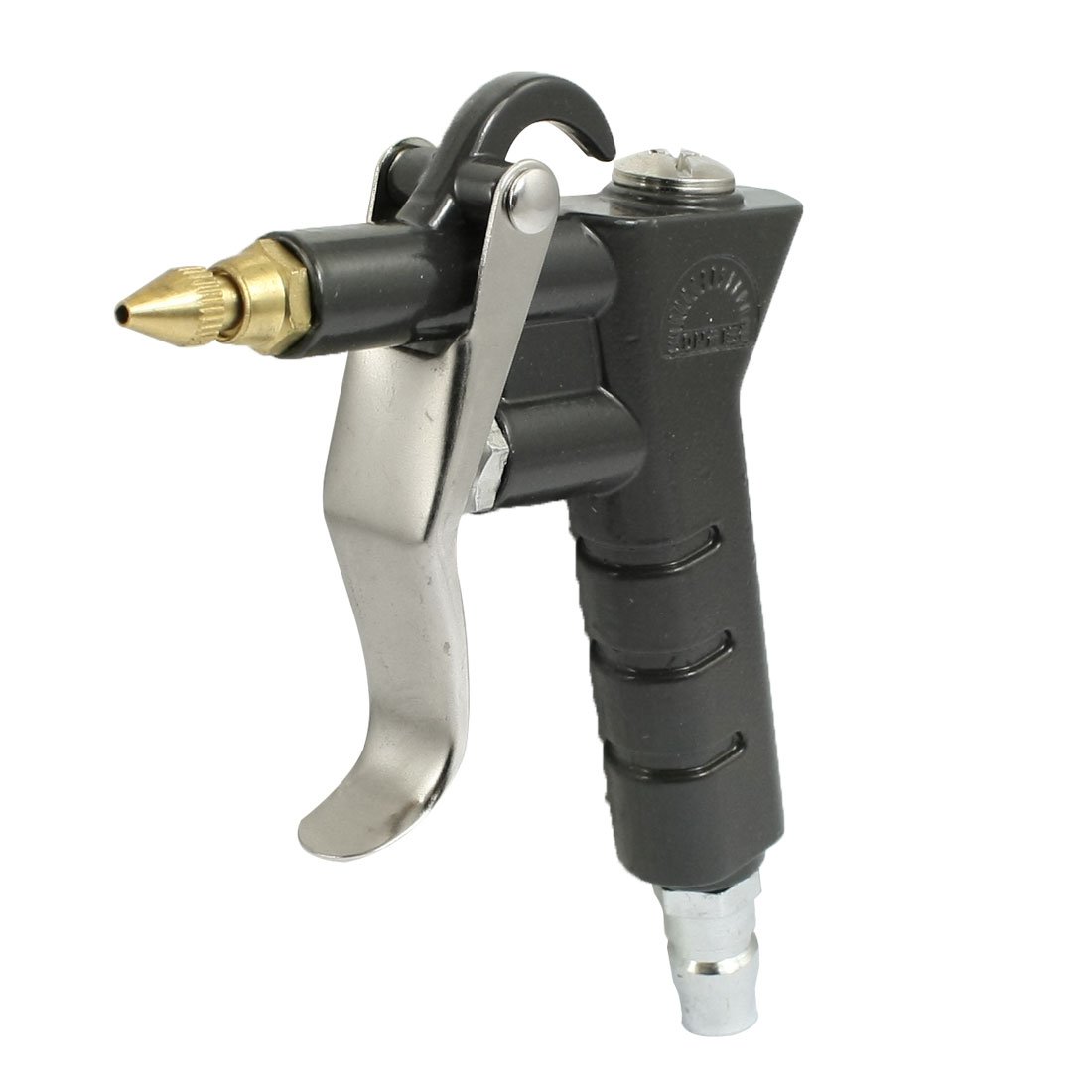 uxcell Metal Trigger Grip Air Duster Blow Gun - Professional Cleaning Tool for Electronics, Keyboards & PC Components (Gray) - Perfect for Workshop, Office & Home Use