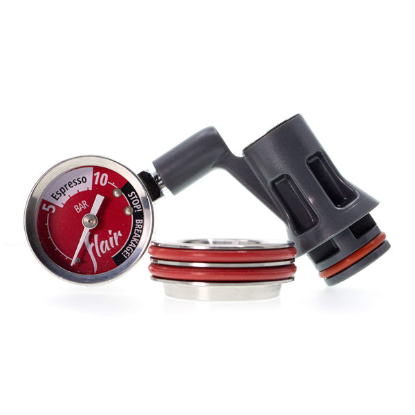 Flair Espresso Maker Signature with Pressure Gauge Kit - Professional Manual Coffee Machine for Home Baristas | Perfect for Espresso, Latte & Cappuccino Making