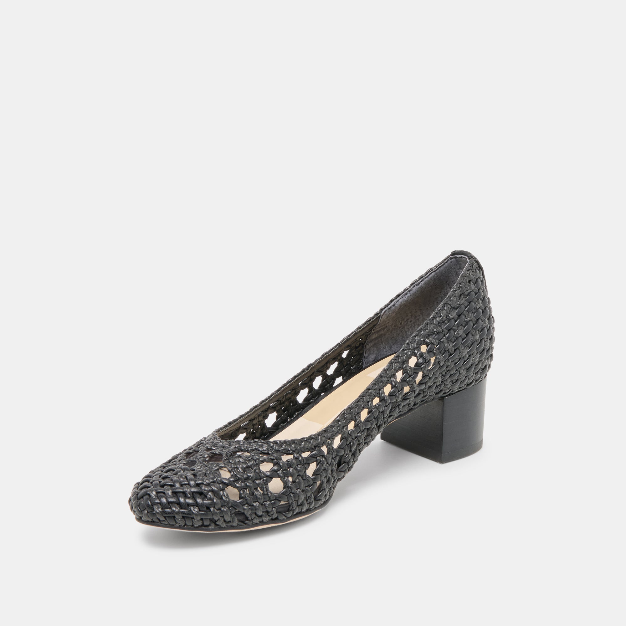 LULA HEELS - Black Woven Raffia Women's Sandals | Comfortable & Stylish Summer Shoes for Beach, Party & Casual Outings