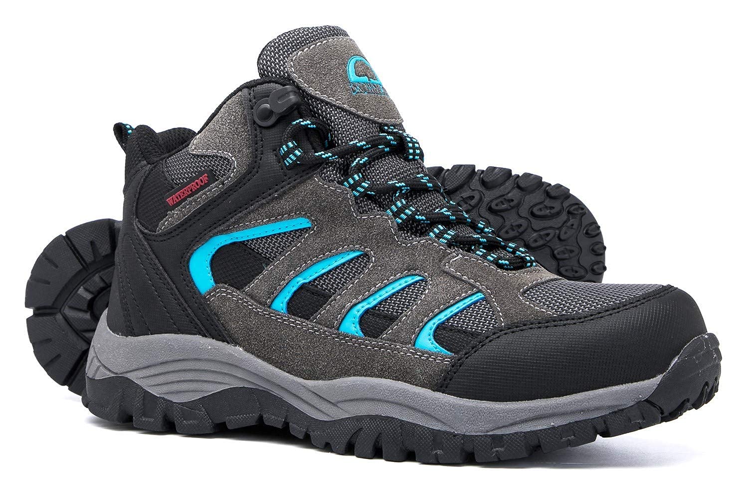 Women's Waterproof Hiking Boots - Brown Oak Outdoor Trekking & Camping Shoes for Backpacking, Work & Casual Wear | Durable & Comfortable for All-Day Adventures
