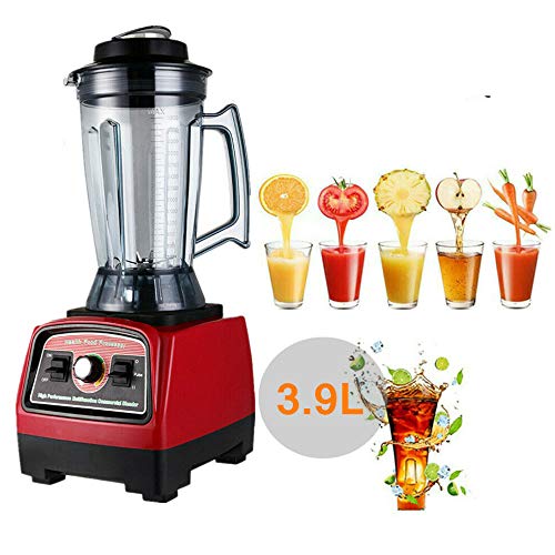 2800W Commercial Countertop Blender - 3.9L High-Power Electric Food Mixer for Juices, Smoothies, Milkshakes & Ice Cream | Perfect for Restaurants, Cafes & Home Kitchens