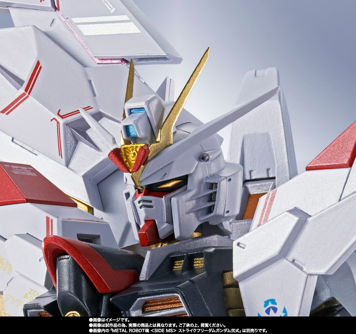 Bandai Metal Robot Spirits Gundam Seed Freedom MDE262S Proud Defender Action Figure with Effect Parts - Japan Version - Perfect for Anime Collectors & Gundam Fans Display