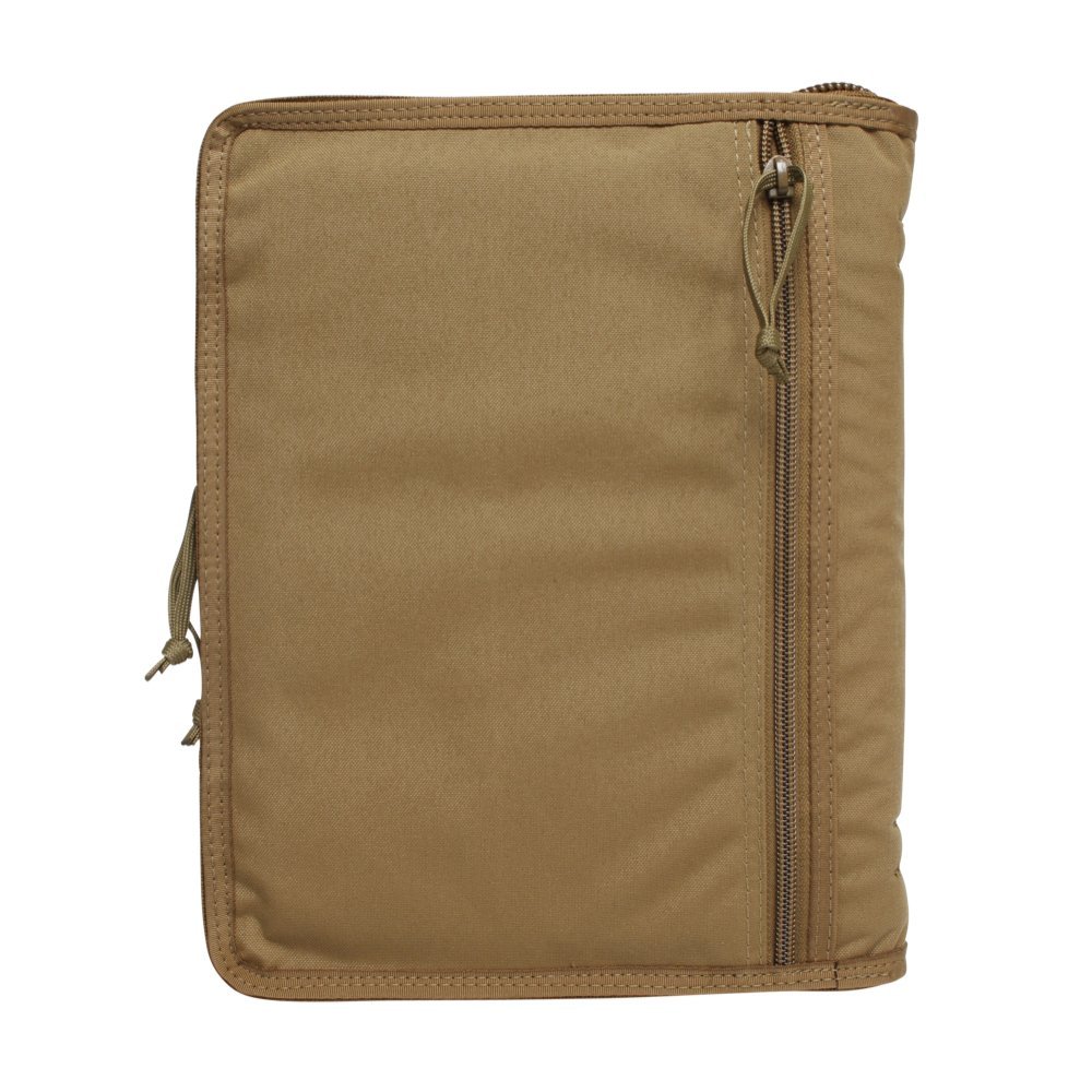 Tactical Notebook Cover - Military Grade 3-Ring Binder with Zipper for Field Operations, Map Storage & Organization | Fits 5.5” x 8.5” Paper | Durable Tactical Gear for Outdoor Adventures, Camping & Survival Scenarios