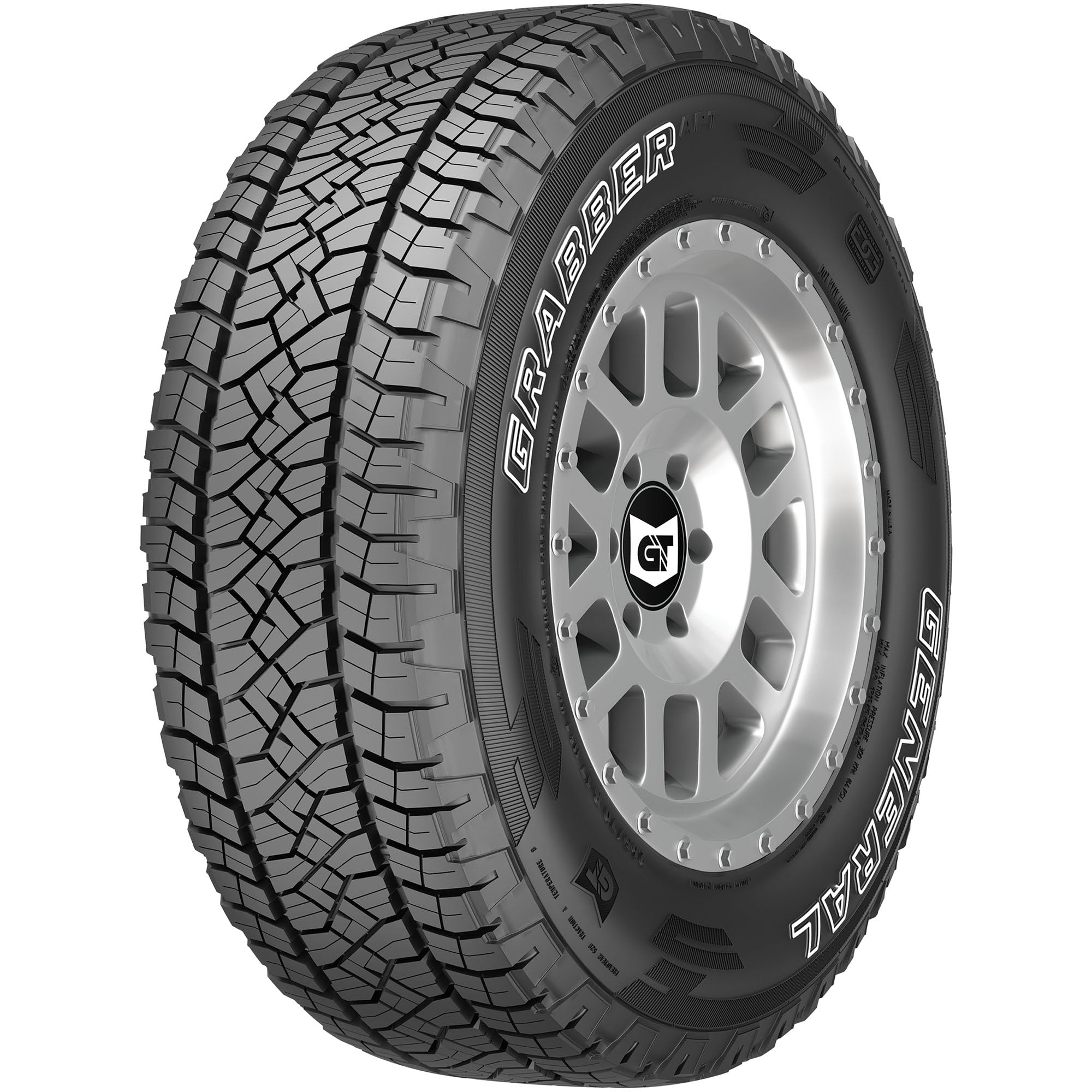 General Grabber A/T All-Terrain Tire 275/70R18 E Load Range - Off-Road, Snow & Mud Traction for Trucks, SUVs & Jeeps - Durable Tread for Adventure & Daily Driving