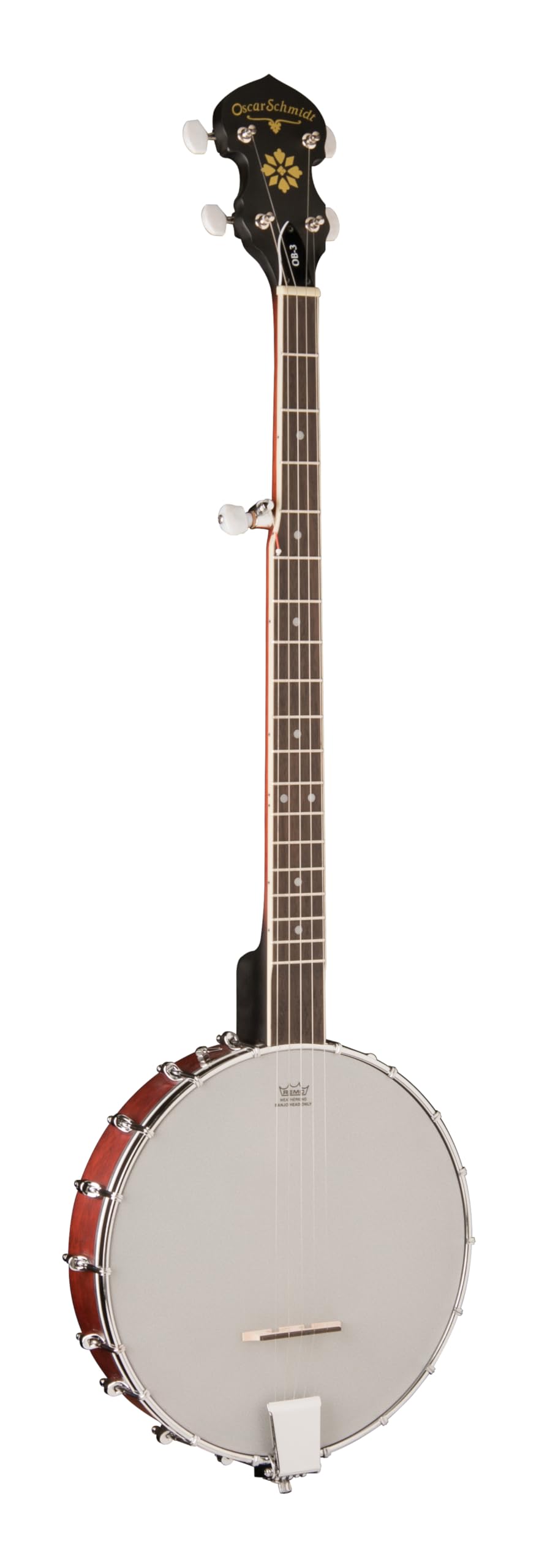 Oscar Schmidt OB3-O 5-String Bluegrass Banjo – Perfect for Bluegrass Music, Folk Performances & Beginners