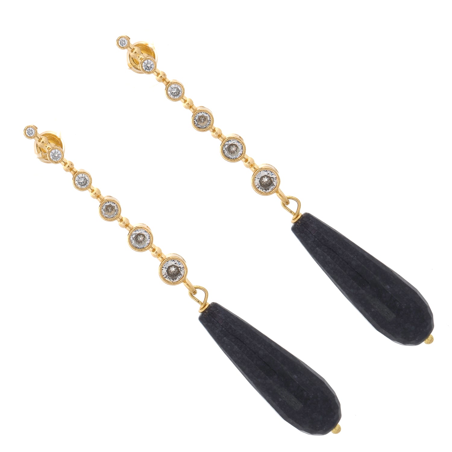 Moonlit Spirit Sodalite Drop Earrings for Women - Natural Blue Gemstone Dangle Earrings - Elegant Boho Jewelry for Parties, Weddings & Special Occasions