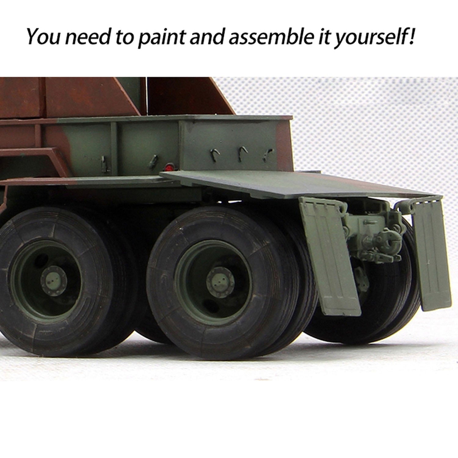 Trumpeter 1/35 Scale US Military M915 Armed Truck Transport Vehicle Unassembled Plastic Model Kit - Realistic Design for Military Enthusiasts & Model Collectors - Perfect for Dioramas, Display Cases & Historical Reenactments