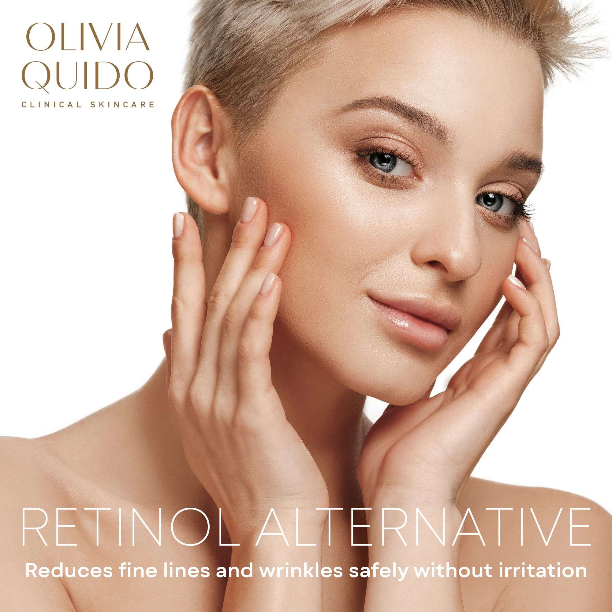 OLIVIA QUIDO Clinical Skin Care Beauty Oil with Bakuchiol, Marula & Rose Hip Oil - Brightening, Repairing & Anti-Aging Serum | Nourishing Hydrating Facial Oil for Acne Prevention | Perfect for Night Routine & Dry Skin Care