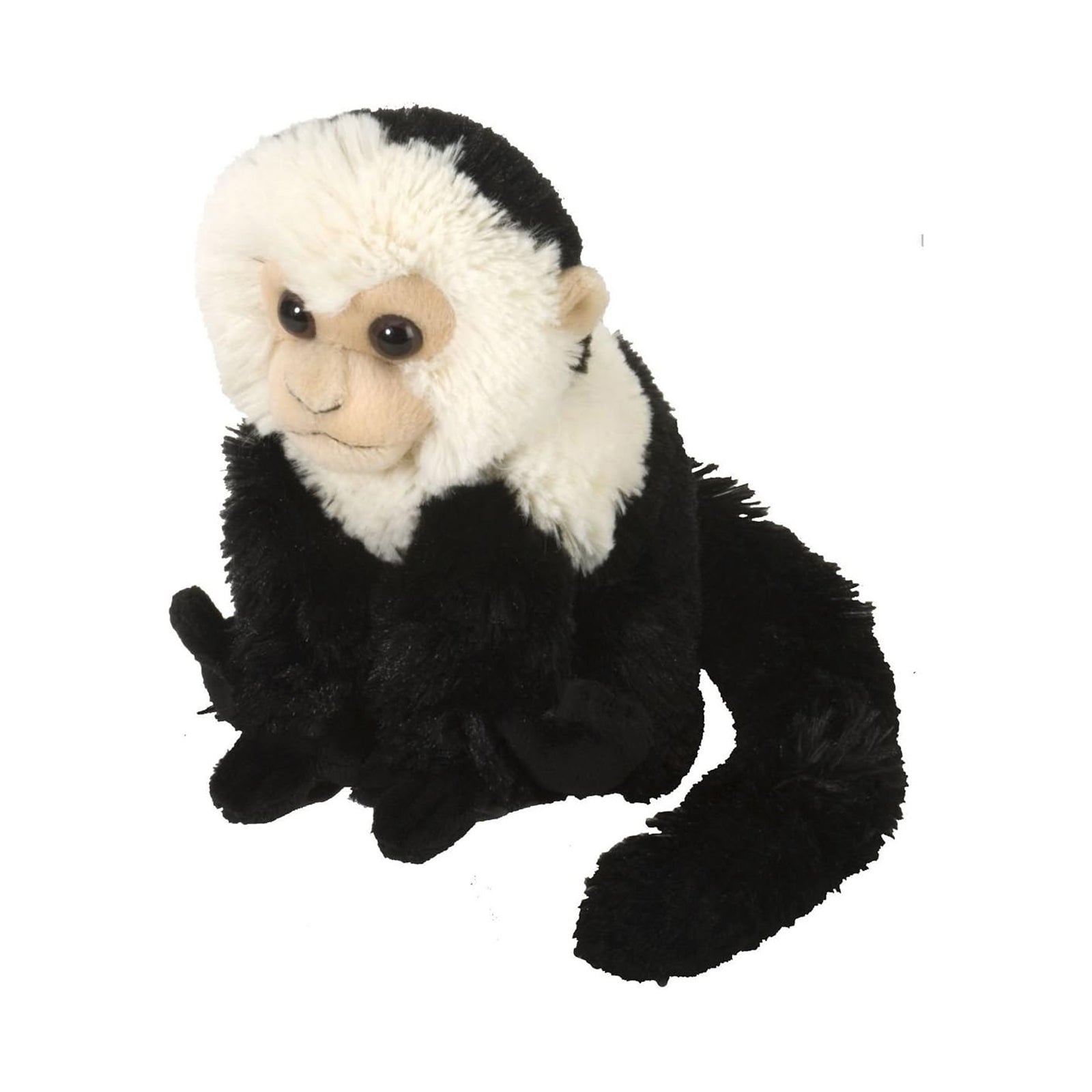 Cute 8 Inch Mini Black Capuchin Monkey Stuffed Animal Plush Toy - Perfect for Kids Gifts, Nursery Decor & Cuddling Companions