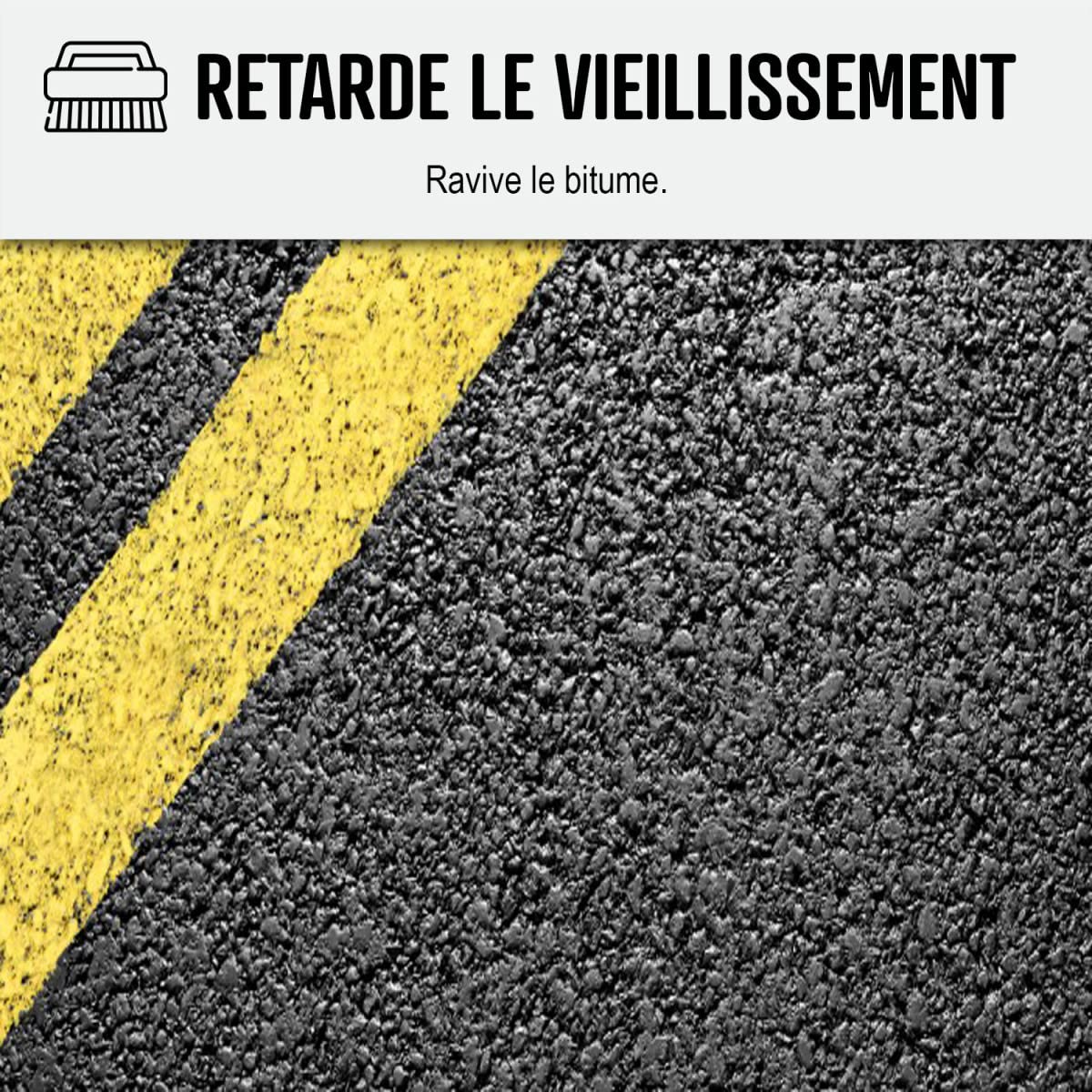 Bituminous and Tar Paint: Asphalt Floor Resin - 15 kg (Covers Up to 30 m² in 2 Coats) Light Brown - ARCANE INDUSTRIES - Ideal for Driveway Repair, Parking Lot Sealing, and Road Surface Protection