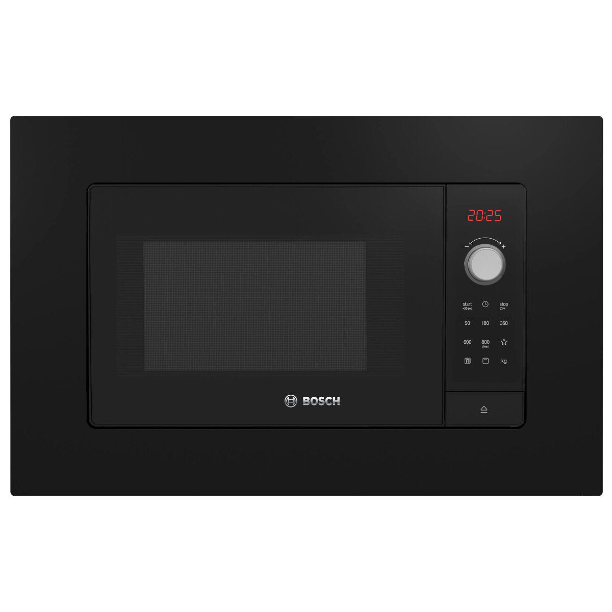 Bosch 25L Serie 2 Built-in 800W Microwave Oven BEL653MB3A - Compact & Powerful for Small Kitchens, Dorms & Apartments